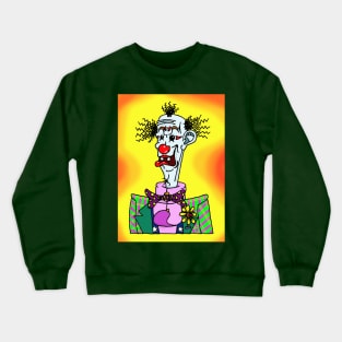 Cartoon Clown I Crewneck Sweatshirt